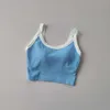 Lu Align Lemon de alta resistência, peça única, lingerie à prova de choque, esportes, anti-flacidez, corrida, estilingue, sutiã top de secagem rápida, Fiess Yoga Vest Jog