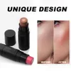 Handaiyan stick blush make-up maquillage bloost stevige sandwich rouge a levre Gemakkelijk te dragen Natuurlijke langdurige make-up