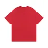 2024年春と夏のメンズデザイナーTシャツ女性ゆるいシャーペイプリントティーファッションカジュアルラグリーズハイストリートショーツスリーブTシャツS-XL 5色