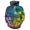 Heren Hoodies Herfst Paddestoel 3D Print Mannen Vrouwen Mode Streetwear Oversized Trending Producten Sweatshirts Hoodie Truien Tracksui