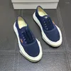 Chaussures décontractées pour femmes MMY velours côtelé fond épais Couple Mihara à lacets Yasuhiro mode hommes