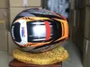 フルフェイスシューイX14 X-Fourteen Hon Da Da Orange Motorcycle Helmet Anti-Fog Vidor Man乗馬モトクロスレーシングバイクヘルメット