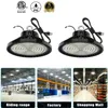 ETL UFO LED High Bay Lights 100W 150W 200W 240W LED Industrial Lighting LED Garage Exhibition Lighting Lamp UFO Highbay Light