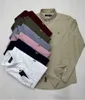 Polo casual da uomo Ralph manica lunga primavera e autunno business cotone Oxford non stirata slim Paul camicia formale di alta qualità 9842ess