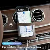 Car Organizer Mobile Phone Holder Humanized Storage With Hook Transparent Multifunctional Automobile Interior Accessories For Key