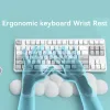 Tillbehör Cloud Shape Wrist Rest Pad Soft Memory Foam Wrist Support Cushion Hand Office Mouse Carpet For Office Work Gaming Accessory Mat