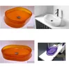 Lavabos de salle de bain Lavabo de comptoir ovale en résine Colorf Lavabo de vestiaire Surface solide Navire en pierre Rs38279 Livraison directe Maison Jardin B Dhybc