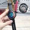 Ny Watch Instagram med högt utseende Värde Svart teknik Cool och unik för män Kvinnor Icke -överensstämmande vattentäta män ihåliga mekaniska