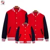 Custom Printing Long Sleeve Men's Baseball Jacket Men Plain Blank Letterman Jackets 23 s