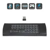 Mx3 Flying Mouse Mx3 Voice Backlight Versão Android Inteligente Wireless Flying Mouse Controle Remoto 2.4G I8 Teclado