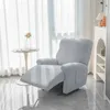 Recliner Sofa Cover 1 -sits stretch Single fåtölj Relax Slipcover Washable Set 240304
