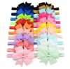 433quot Baby Infant большой бант оголовье Grosgrain Ribbon Boutique Bows Ободки для девочек Эластичные ленты для волос Аксессуары для волос дети Hea2091108