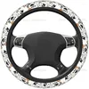 Steering Wheel Covers Halloween Party Car Cover Universal 15 In Accessories For Men Women Anti-Slip Fits Most