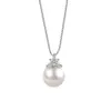 Collier princesse à trois diamants, design polyvalent et unique pour femmes, pendentif en perles, chaîne de collier, bijoux pendentif de haute qualité