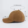 Chapeaux de papa pour femmes et hommes, casquette de Baseball unisexe en daim doux, décontracté, couleur unie, chapeau de sport, os réglable, respirant, 240222