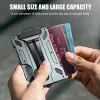 Holders Outdoor Carte Holder portefeuilles hommes RFID PATTAGE TACTICAL PALLET ALUMINUM MALON MASSE MINI MINIMALISTE PALLET SMART MAGIC