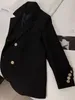 Blazer da donna, blazer primaverili in piccolo cappotto, moda coreana, elegante tinta unita, lunghezza media, pendolare, top da donna a maniche lunghe