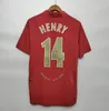 Retro VOETBALJERSEY HIGHBURY HOME VOETBALSHIRT PIRES HENRY REYES 02 03 05 06 98 99 BERGKAMP 94 95 ADAMS Persie 96 97 Galla 86 87 89 WRIGHT V.PERSIE