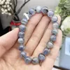 Link pulseiras 9.5mm natural kyanite pulseira feminina linda colorida cristal energia cura moda jóias de pedras preciosas