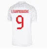 2024 LEWANDOWSKI Fußballtrikots Polonia 2024 2025 rot weiß GROSICKI #11 PISZCZEK MILIK PolandS Trikots 24 25 Fußball Herrenhemden Uniformen