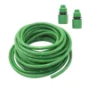 Reels 5010m Green 4/7 3/8" Garden Irrigation Hose Watering 1/4" 8/11 Flexible Water Pipe 4mm 8mm Watering Pipe