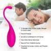 Uovo vibrante Giocattoli sessuali Vibratori per donne App Wireless Remote G Spot Bullet Palline vaginali Kegel Bluetooth Vibrazione per adulti 240309