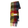 Scarves Winter Ac Imitation Cashmere Scarf Women Color Matching Thick Warm Colorful Striped Gradient Shawl 25036cm11c0