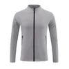 lu mannen nieuwe sport ritsjack casual brethable outdoor jogger jogets outfit wandelen Cardigan Material Outsyar 3018