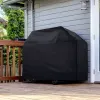 Täcker premium vattentät bbq grill cover thuvduty gas grill täckning för elektrisk spis weber charbroil nexgrill brinkmann