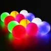 12 piezas luminosas que brillan en la oscuridad LED Golf Park Balls entrenamiento nocturno 240301