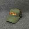 Son Renkler Top Caps Lüks Tasarımcılar Şapka Moda Trucker Caps Nakışım AM Letters Hip Hop Hats279r