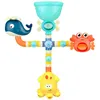 Baby Bath Toys Water Game Giraffe Crab Model Faucet Shower Playing Water Spray Swimming Bathroom Toys For Kids Christmas Gifts 240307