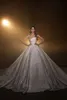 Элегантные свадебные платья без бретелек с блестками и аппликациями Свадебные платья на заказ бальное платье без рукавов с скользящим шлейфом Vestido de novia