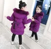 Meninas jaqueta de inverno casaco quente roupas grossas parkas crianças jaquetas de inverno crianças grande capuz de pele outerwear para 416 anos 201106712875