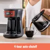 Programmierbare Kaffeemaschine mit starker Brühauswahl, Edelstahl, 12 Tassen, 230308