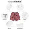 Mäns shorts traditionella blommiga paisley bräda sommaren retro sportkläder strand korta byxor män snabb torr hawaii plus storlek simning stammar