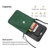 Bag Candy Striped Shoulder Green And Black Bulk Retro Mobile Phone Leather School Student Bags