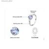 Pierścionki ślubne pałac owalny naturalny niebo niebieski topaz 925 srebrny pierścionek zaręczynowy damski biżuteria wykwintna biżuteria prezent rocznicowy Q240315