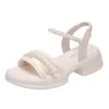 Sandales Slingback mi-talons baskets luxueuses 2024 chaussures pour femmes pantoufles de Massage Sport athlétisme haut de gamme Unique
