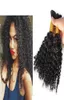 1 pz 24 26 28quot ricci crespi veri capelli intrecciati umani treccia brasiliana capelli sfusi per intrecciare treccia brasiliana bagnata ed ondulata Ha2359064