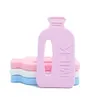Garrafa de leite de silicone mordedor bpa fda aprovado brinquedos de dentição do bebê garrafa de leite chupetas brinquedo mastigável crianças presentes infantis9403344