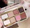 Fast ePacket Makeup Peach eyeshadow palette Glow Bronzers Highlighters 8 color eyeshadow palette Christmas eye shadow 12pic1lo9448863