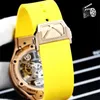 Najlepsza luksusowa marka 70. rocznica zegarek turbillon chronograph Watch Watch Watch Automatyczne uzwojenia maszyneria czarne PVD Titanium Interts WristWatches
