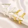 Stud Ear Designer Love Stud Boucles d'oreilles Marque Femmes 2024 Nouveau 18K Plaqué Or Boucles D'oreilles Printemps Romantique Fête De Mariage Bijoux Boucles D'oreilles Design Classique Bijoux En Gros