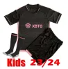Kids Football Kits 23 24 25 Messis Soccer Jerseys 2024 2025 Baby Football Shirts Z 3.15