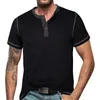 Camisas masculinas de manga curta camiseta moda casual cor combinando comentários coreanos muitas roupas sudaderas para hombres