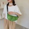 Sac 2024 personnalité créative forme Edamame dames messager en peluche pois épaule amusant et drôle poitrine Bolsa De Mensajero