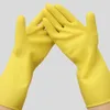 Zagęszczone rękawiczki gumowe Ochrona robocza odporna na zużycie lateksowa skórzana skórzana zmywarka do pracy domowej Praca kuchnia Wodoodporna kobieta La294J