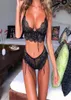 Transparent femmes dentelle Sexy nouveau soutien-gorge sans couture Push Up ensembles 2020 pansement Lingerie sous-vêtements costumes fil Bralette et Panty4973439