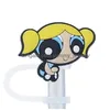 Boire Sts 27Colors The Powerpuff Girls Sile St Toppers Accessoires Er Charms Réutilisable Anti-éclaboussures Bouchon Anti-poussière Décoratif 8Mm / 10Mm Dr Otv4I